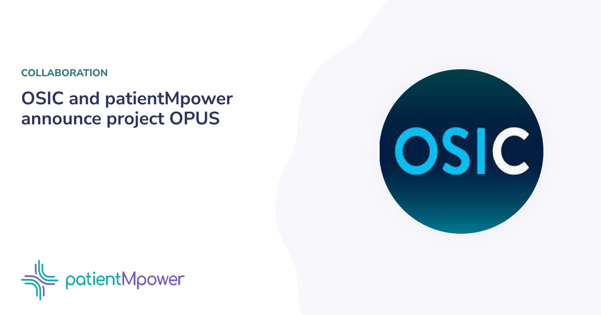 OSIC and patientMpower announce Project OPUS